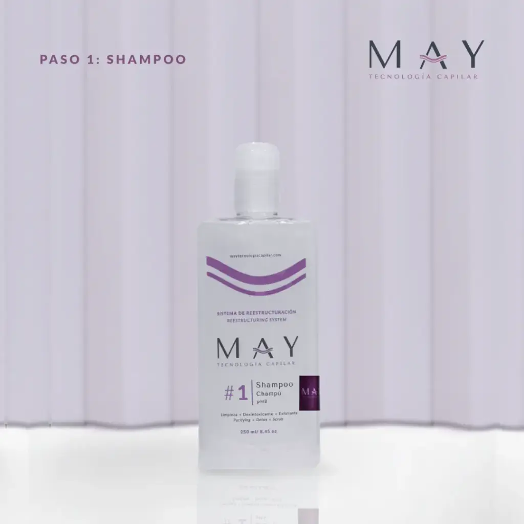 #1 Shampoo MAY Tecnología Capilar 250mL