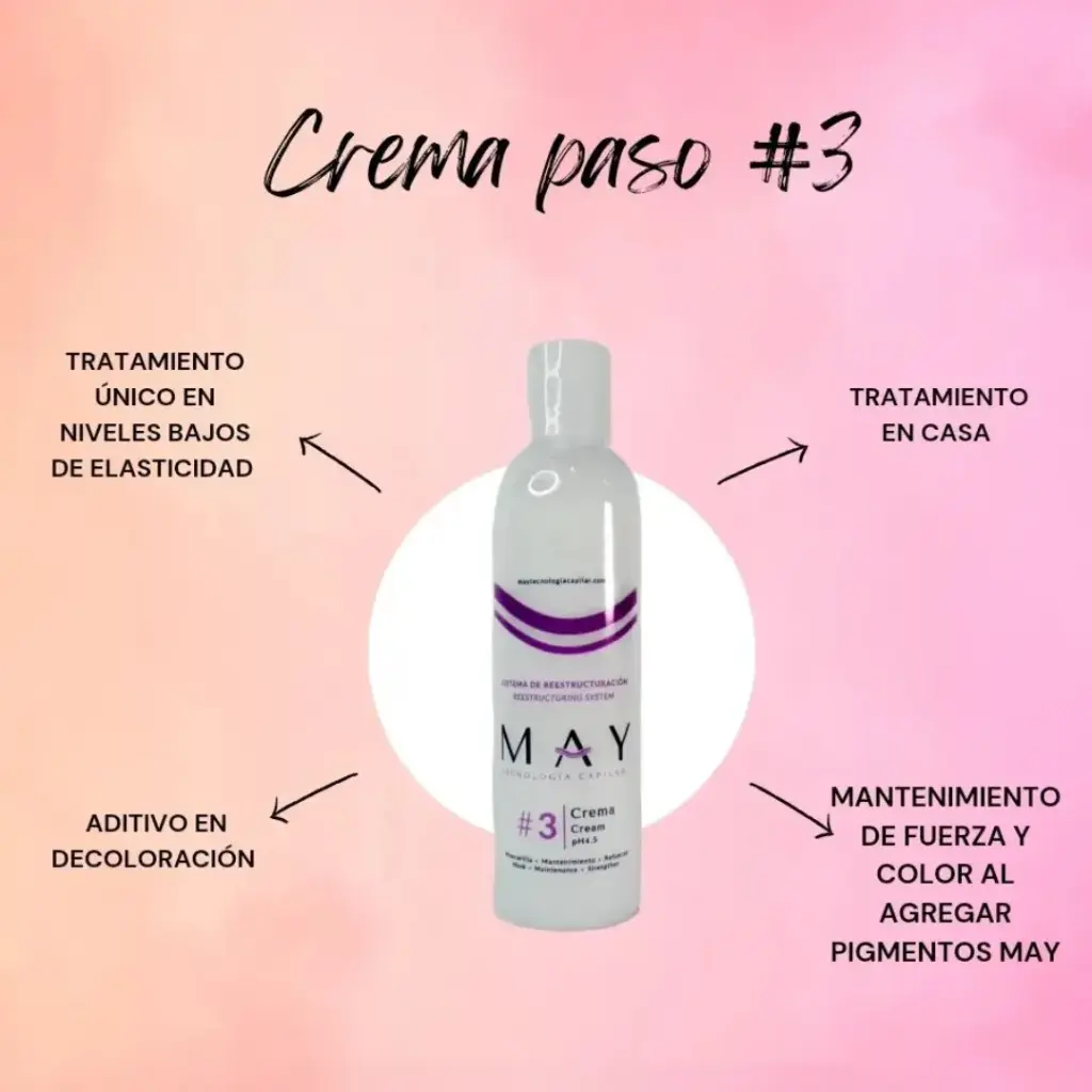 #3 Crema MAY Tecnología Capilar 100mL