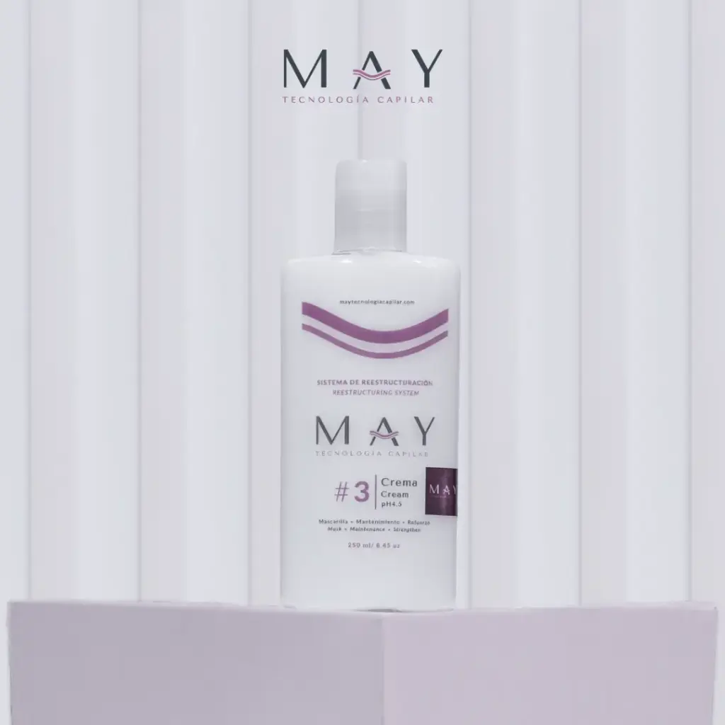 #3 Crema MAY Tecnología Capilar 250mL 