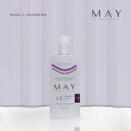 [E-COM03] #1 Shampoo MAY Tecnología Capilar 250mL